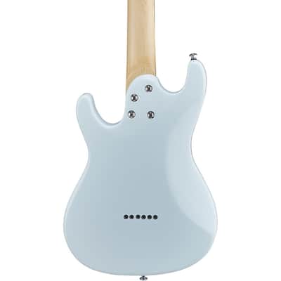 Mitchell TD100 Short-Scale Electric Guitar Regular Powder Blue 3-Ply White Pickguard image 2