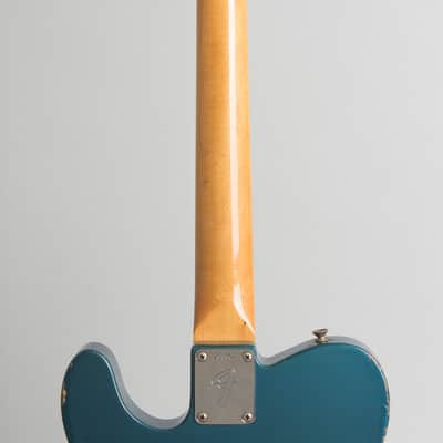 Fender Telecaster with Bigsby Solid Body Electric Guitar (1967), ser. #208507, original black tolex hard shell case. image 9