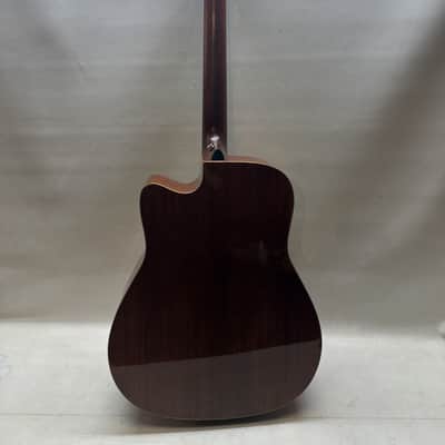 Yamaha A1M Dreadnought Acoustic-Electric with Cutaway 2010s - Natural image 5