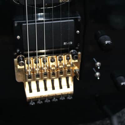 Manna Boutique ST Super Strat 90's Black image 6