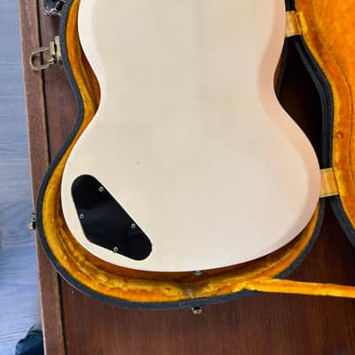 Gibson all original 1963 SG Jr, Polaris white image 9