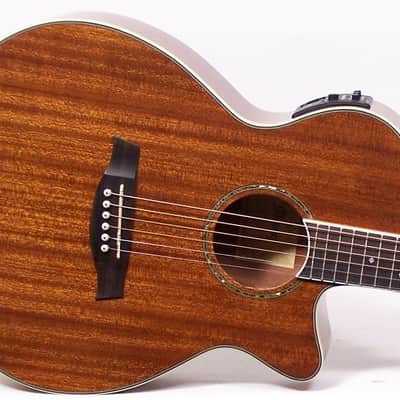 Ibanez AEG12II-NMH Mahogany Acoustic Electric Guitar Fishman Eq image 2