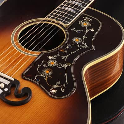 Gibson Pre-War SJ-200 Rosewood Murphy Lab Light Aged Faded Vintage Sunburst image 11