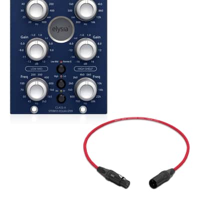 Elysia xfilter 500 Stereo 500 Series Equalizer Module | Reverb