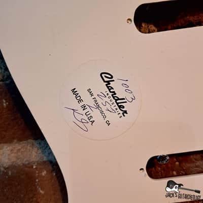 Danelectro Hornet Pickguard (1990s - Aged Cream) image 3