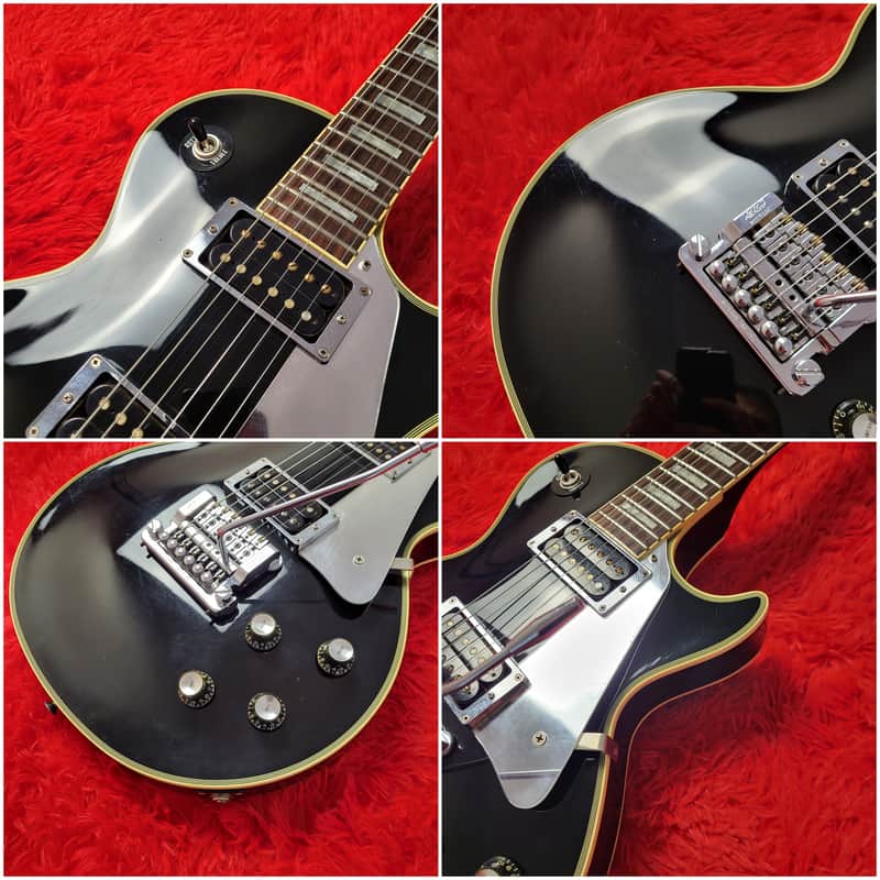 Greco JS-98K 1984 John Sykes Black Les Paul Custom EGC - Original
