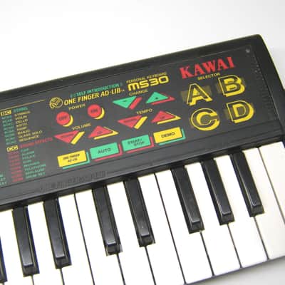 Kawai MS30 Vintage Keyboard 32 Key 80 Sound Library Tested Made in Japan MS 30 image 2