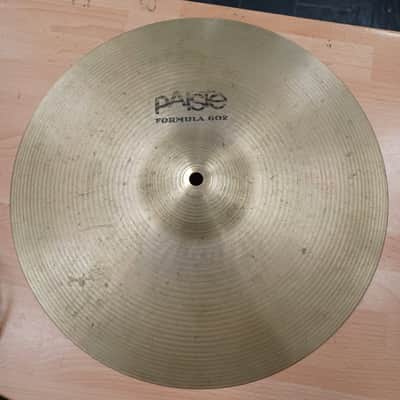 Paiste Formula 602 sound edge, top & bottom hi-hat 1970's image 2