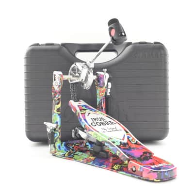 Tama HP900PMPR 50th Limited Iron Cobra 900 Power Glide Single Bass Drum Pedal 2024 - Present - Psychedelic Swirl image 1