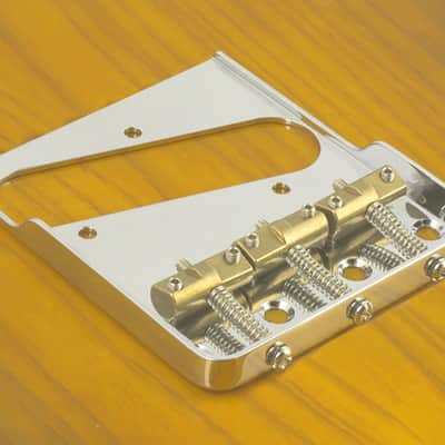 Vintage-Modern-Advanced-Telecaster-Bridge-Tele-Bridge-w-Compensated Saddles-Barden image 4