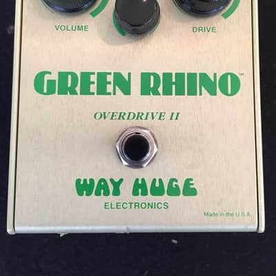 Way Huge Green Rhino Overdrive Pedal (Pre-Owned) (Joe Satriani Private Collection) image 1