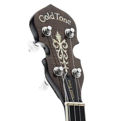 Gold Tone IT-250/L Vintage-Style Armrest Maple Neck Openback 4-String Irish Tenor Banjo w/Hard Case For Left Hand Players image 4
