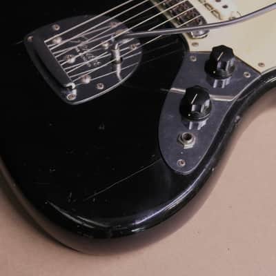 Vintage Fender Jaguar 1962 Black Refin SURFS UP image 19