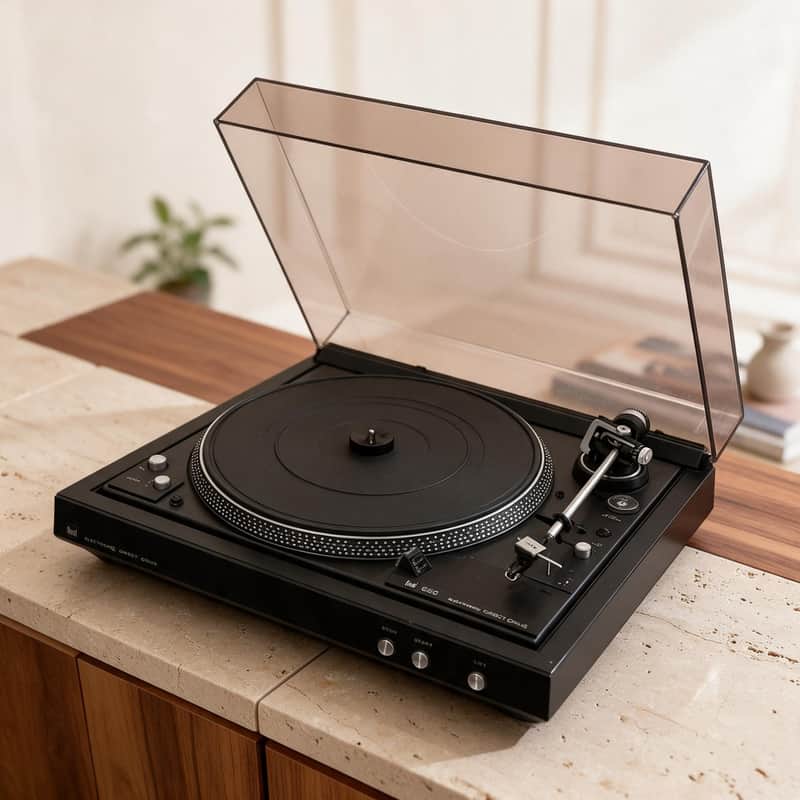 DUAL CS-626 Rare Vintage MINT Turntable Fully Working Direct Drive Warranty