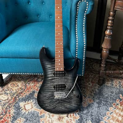Used Ibanez AZ24S1F Transparent Black Sunburst image 2