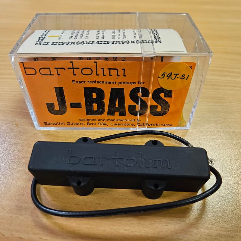 Bartolini 59J-S1 5-String Neck pickup – Dual Coil Black