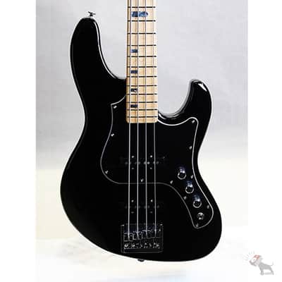 FGN EMJ-ASH-M/BK Expert Series Might Jazz Electric Bass Maple Fretboard Black Finish image 3