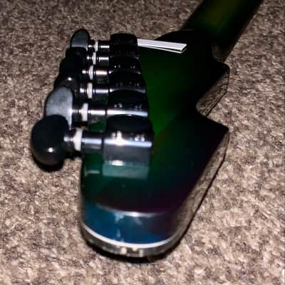 Schecter E-1 FR S Sustainiac Green Burst electric guitar sustainiac Floyd rose ohsc image 15