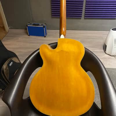 Epiphone Zephyr Regent with New York Pickup 1950 - 1958 - Natural Blonde with old p90 gibson image 3