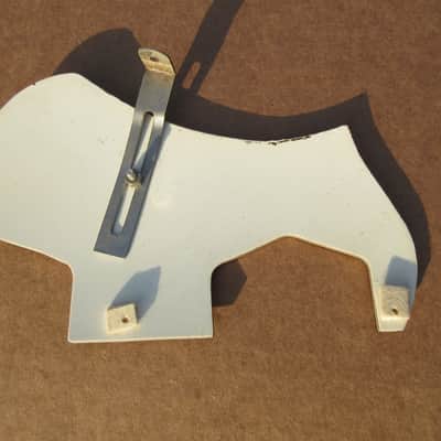 Vintage 1960s Teisco Tortoise Shell 335 Domino Guitar Pickguard image 4