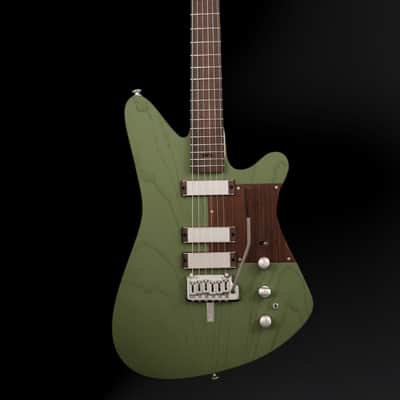 Tao Guitars Sutorato “U-A-M” - Lincoln Green (black filled pores) w/ ABM 2-Point Trem. NEW (Authorized Dealer) *VIDEO ADDED* image 2