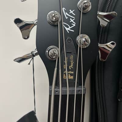 Warwick Rockbass Artist Line Robert Trujillo 5 String Bass Guitar - Black image 3