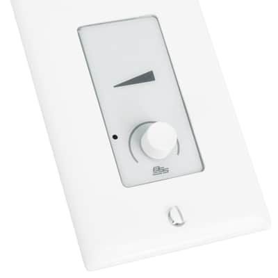 BSS EC-V Ethernet Controller with Volume Control - White - Works with Crown DCI image 2