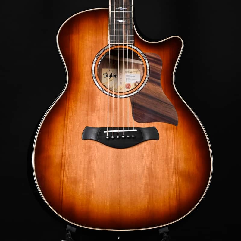 Taylor Next Generation Builder's Edition 814ce w/ Sinker Redwood Top & Honduran Rosewood Back and Sides- Kona Edgeburst Back/Sides, Shaded Edge Burst Top 2026 (1201216043) image 1