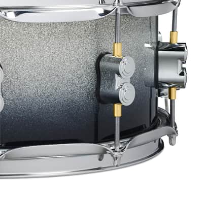 PDP 5.5" x 14" Concept Maple Snare Drum in Silver to Black Fade image 3