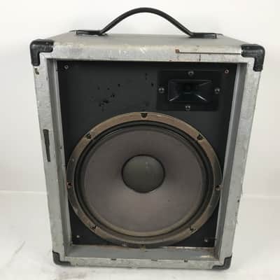 Vintage Roland Cube 60 Keyboard Amplifier Amp Silver w/ Cover CK-60 image 6