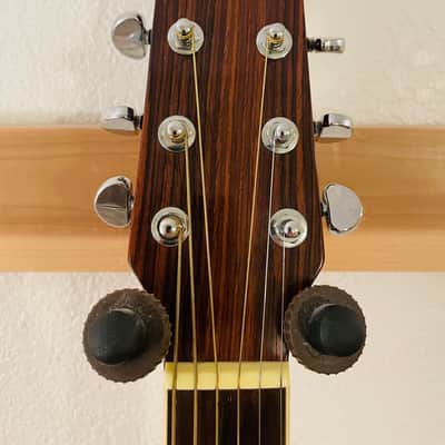Washburn  F-10S Acoustic Folk Guitar Solid Spruce Top Mahogany Back Sides 2020 Natural/Cherry image 9