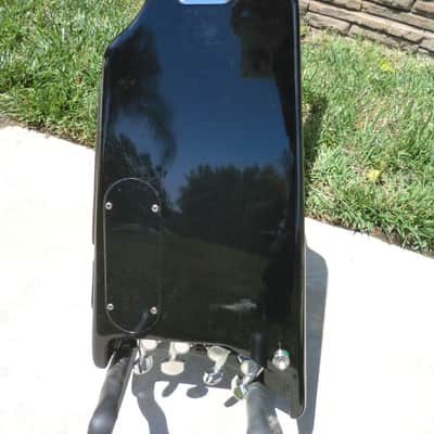 1985 Hondo Alien Headless Bass Guitar with Case image 6