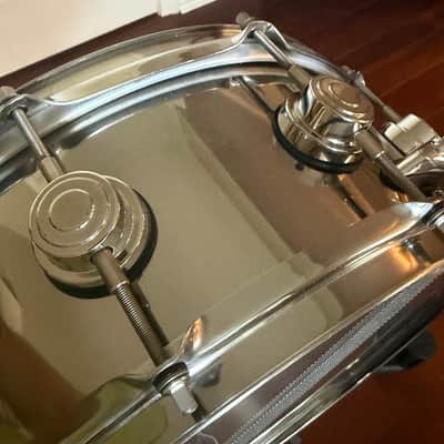DW Collector's Series Stainless Steel 5.5x14" Snare Drum w/ Nickel Hardware image 13