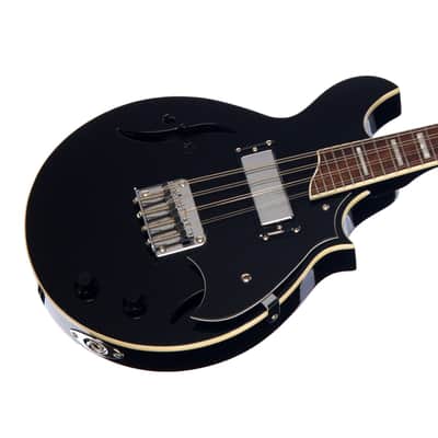 Airline Guitars H35 Batwing Mandolin Black image 3