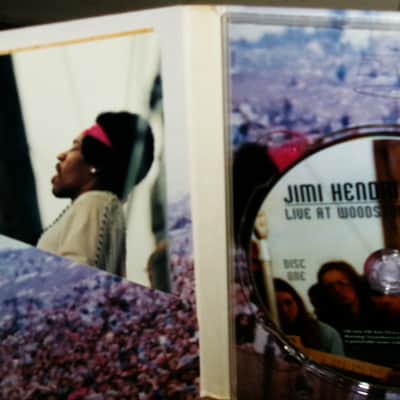 jimi hendrix live at woodstock mint 2 dvd 3 gatefold & book - lover man red house rock blues guitar 1969 image 5