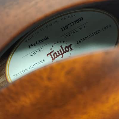Taylor T5z Classic with Tropical Mahogany Top 2017- Natural image 6