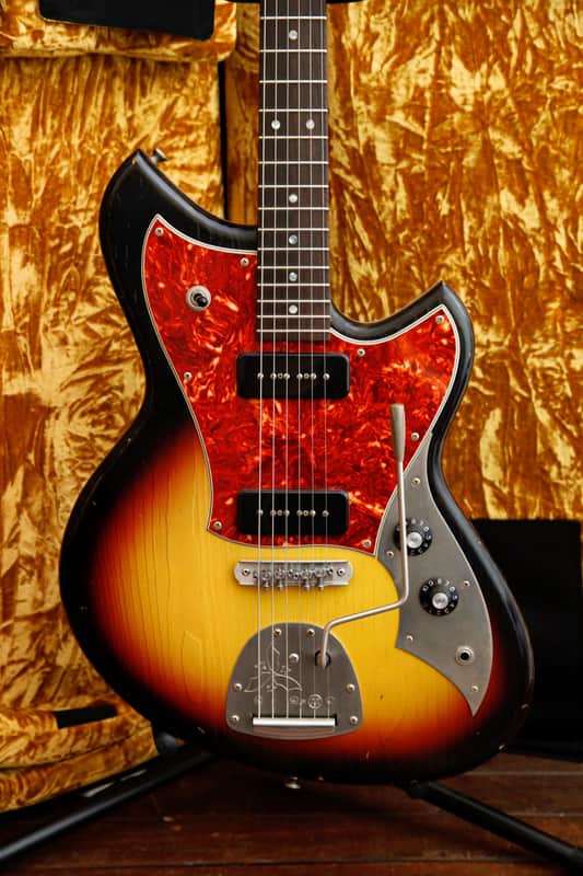 Novo Serus J '64 3-Tone Burst Electric Guitar image 1