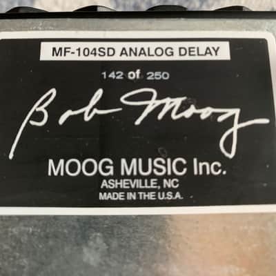 Moog MF-104SD Analog BBD Super Delay - Rare Original Version (Only 250 Made) image 2