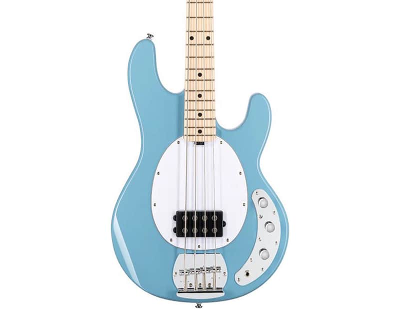 Sterling by Music Man StingRay RAY4 Bass Guitar - Chopper Blue image 1