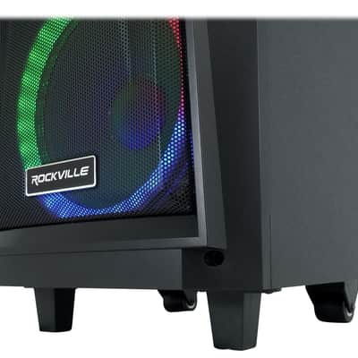Rockville RockNGo 800 10" Portable Wireless Bluetooth Speaker w/LED + Microphone image 17