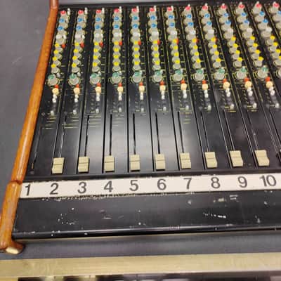 Hill Audio B Series 3 24:4:2 Vintage Analog Mixer 1970's - Black image 2