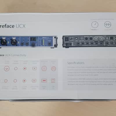 RME Fireface UCX Firewire / USB Audio Interface 2010s - Blue image 9