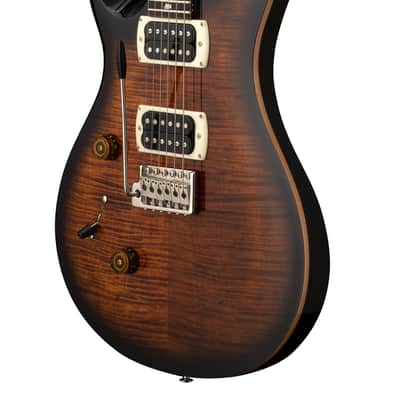 PRS SE Custom 24 Left-Handed, Black Gold Sunburst image 3
