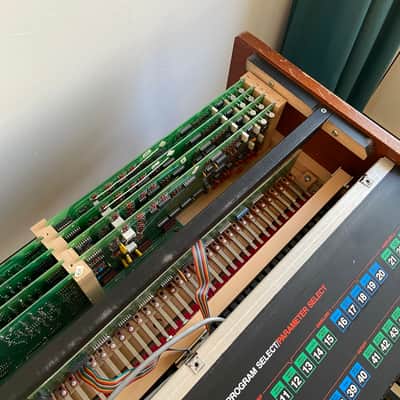 Rhodes Chroma 64-Key 16-Voice Polyphonic Analog Synthesizer 1982 - 1984 - Black w/ Wood Sides image 18