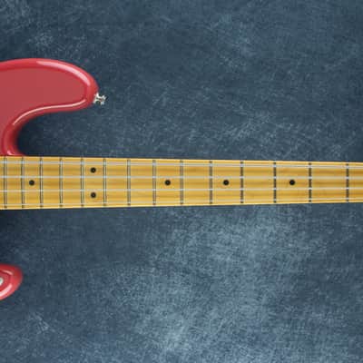 Fender American Pro Classic Jazz Bass Maple Faded Dakota Red US25072031 image 1