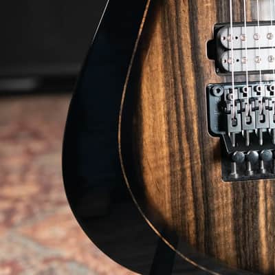 Schecter Custom Shop Sunset Extreme-6 FR HSS Electric Guitar - White Ebony Top with Hardshell Case image 9