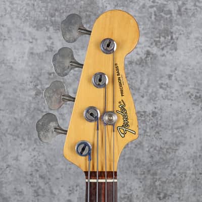 Fender PB-62 Precision Bass Reissue Olympic White MIJ 1985 image 9