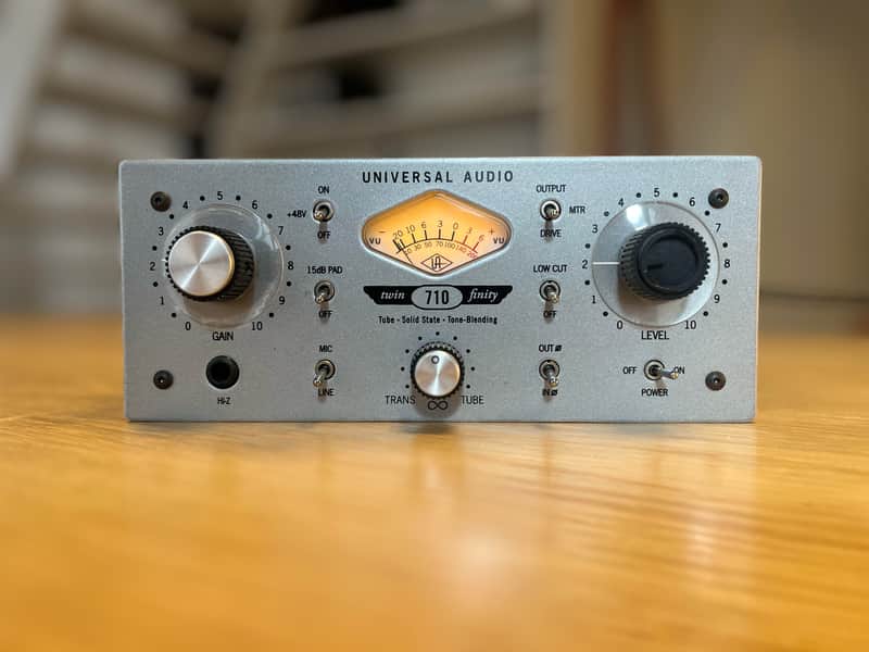 Universal Audio 710 Twin-Finity – Recently Retubed – Excellent Condition image 1