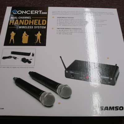 Samson Concert 288 Dual-Channel Wireless Handheld Microphone System image 3