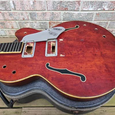 Vintage 1966 Gretsch 6119 Tennessean Electric Guitar Husk Project w/ Original Hardshell Case! image 3